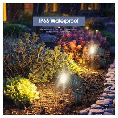 IP65 Outdoor 6W COB Ground Lighting Adjustable Angle Up Down Light Spot Taman Led Spike Light