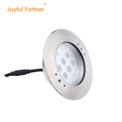 Baru Datang IP68 Waterproof Stainless Steel 316L Lampu kolam renang yang dapat direndam 6W Lampu bawah air LED putih