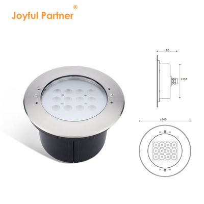 Pabrik langsung IP68 tahan air stainless steel 316L lampu kolam renang terendam 12W LED Inground Uplight