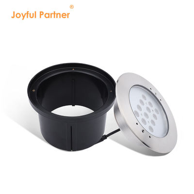 Pabrik langsung IP68 tahan air stainless steel 316L lampu kolam renang terendam 12W LED Inground Uplight
