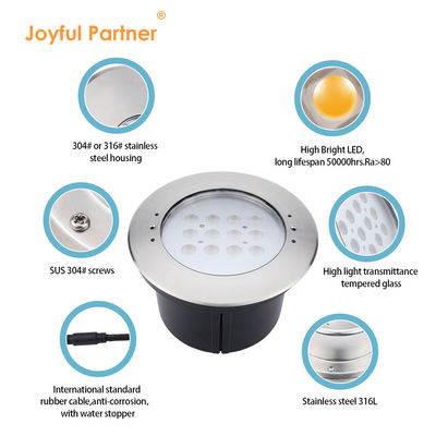 Pabrik Terbaru Langsung IP68 Waterproof 316 Baja tahan karat Lampu kolam renang terendam 20W/40W LED kolam renang lampu