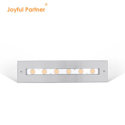 Bentuk persegi panjang baru sinar asimetris terang IP68 SS316L cahaya bawah air LED cahaya submersible cahaya linier dinding bawah tanah