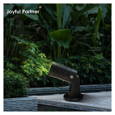 Outdoor Lighting Small LED Garden Spotlight dengan Spike atau Aluminium Mounting Base