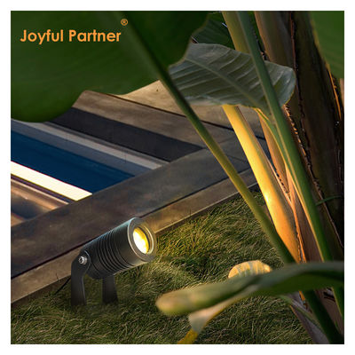 Outdoor Lighting Small LED Garden Spotlight dengan Spike atau Aluminium Mounting Base