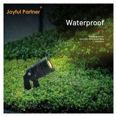 Outdoor Lighting Small LED Garden Spotlight dengan Spike atau Aluminium Mounting Base