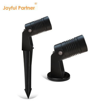Outdoor Lighting Small LED Garden Spotlight dengan Spike atau Aluminium Mounting Base