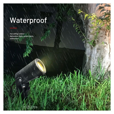 12V 24V IP65 Aluminium 6W 3000k Led Spike Garden Light Lampu Taman Luar Ruang Spot Lawn Light