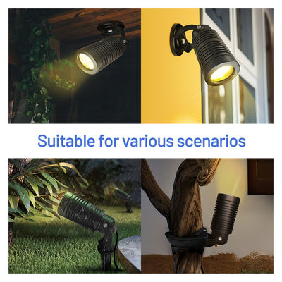 Lampu sorot taman modern LED Spot Spike Light Pohon luar ruangan Lampu lanskap LED tahan air Lampu sorot LED Spot