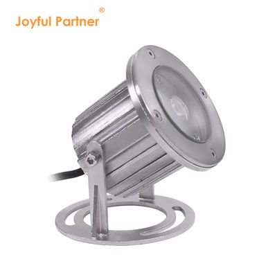 3W DC12V 24V RGB stainless steel 316SS IP68 Waterproof Led Underwater Lights Untuk kolam