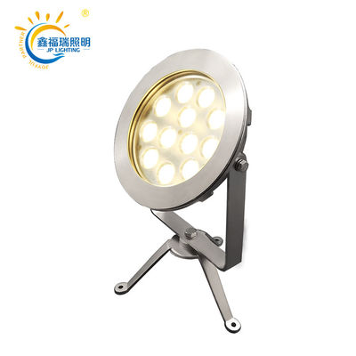 CE RoHS Sertifikasi DC 24V IP68 Pabrik Pasokan 12X1W LED Satu Warna Submersible Lampu kolam tegangan rendah