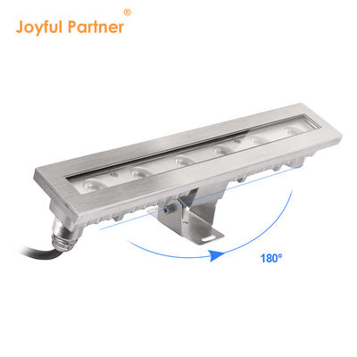 Pabrik Direct Supply IP 68 Input Voltage 24VDC 6X1W LED Single Color Beam Angle 8 Degree Pond LED Lampu