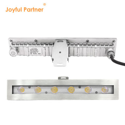 2024 Upgrade Baru 316 Baja tahan karat 18watt IP68 Waterproof kolam LED Lampu bawah air dengan dukungan pemasangan