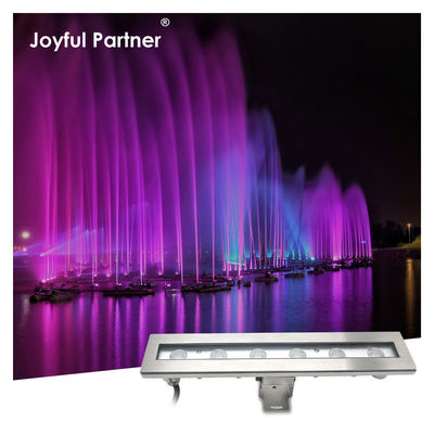 2024 Upgrade Baru 316 Baja tahan karat 18watt IP68 Waterproof kolam LED Lampu bawah air dengan dukungan pemasangan