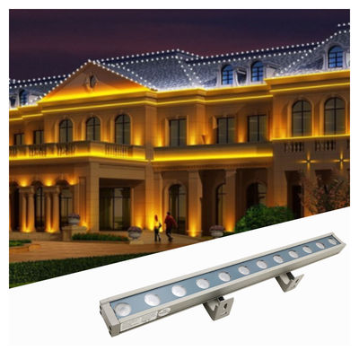Mudah Pemasangan Pengendali Jarak Jauh Bracket Eksterior LED Lampu Cuci Dinding Dengan Pencahayaan Industri