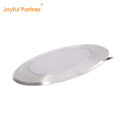 Lampu kolam renang bawah air LED IP68 Super Thin 7.5mm AC12V 316 Baja tahan karat RGBW SMD Dengan remote