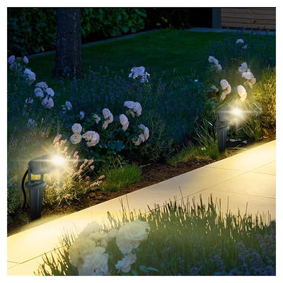 2024 New Aluminium Body IP66 Waterproof Low Voltage 6W CREE COB 12V LED Spike Lights Untuk Walkway