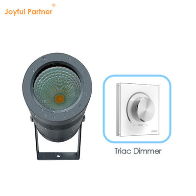 Tegangan Rendah 12 24V Kecerahan Tinggi IP65 Waterproof Aluminium Material 10 watt Outdoor Design LED Spot Lampu