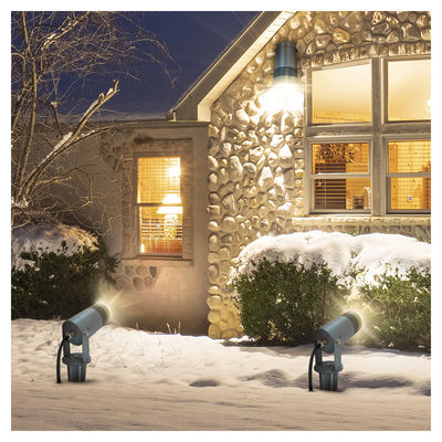 Cahaya Tinggi 1000LM 3500K Warm White 10W LED IP65 Waterproof Spotlight Lampu Luar untuk Pohon Taman