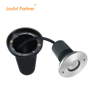 Lampu Bawah Tanah Terpendam DC12V-24V Tahan Air IP67 Bahan Stainless Steel 316 DIA67MM