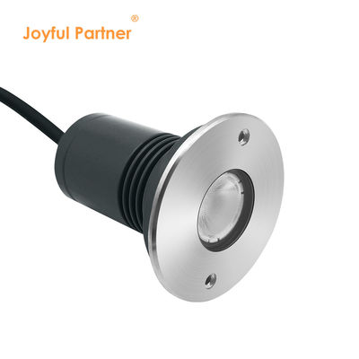 Lampu Bawah Tanah Terpendam DC12V-24V Tahan Air IP67 Bahan Stainless Steel 316 DIA67MM