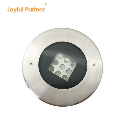 Lampu Dek LED Luar Ruangan IP67 Kustomisasi Penuh Kaca Tempered Terdifusi DC24V Untuk Taman Jalur