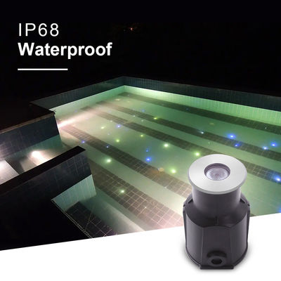 3W CREE IP68 Baja tahan karat kolam renang bawah tanah LED Lampu bawah tanah bawah air