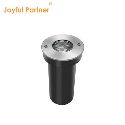 316SS 6W 12V-24V IP67 Waterproof Stainless Steel Front Cover COB Lampu terpendam di tanah