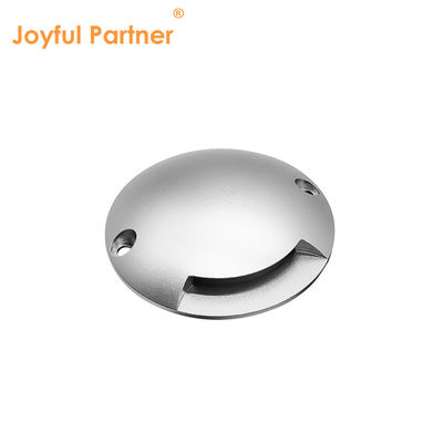 Anti-UV Anodized DC12v Aluminium Body 1.2W White Cover Recessed Step Light Pure Aluminium 6063 Housing