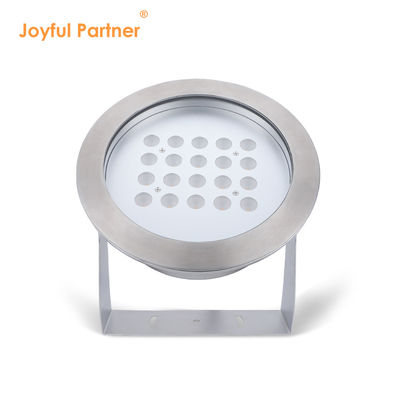 Baja tahan karat IP68 LED Lampu bawah air 40W Warm White Single Color Pond Light untuk pesta Kolam renang Rumah Taman