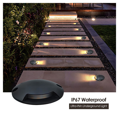 One Side View 12 24 Volt Lampu Eksterior Fitting LED Walkway Lighting Recessed Step Buried Lamp