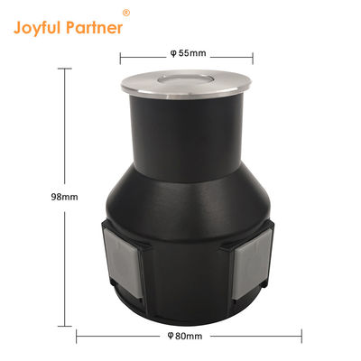 3W LED IP67 Waterproof 24V Warm White Underground Buried Lights Untuk Lanskap Luar Ruang