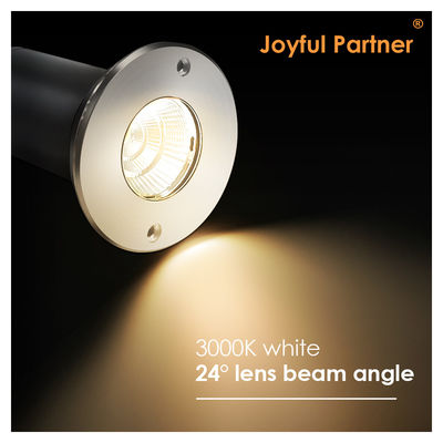 Lampu Tangga Terkubur IP65 Waterproof Aluminium AC100-240V COB LED 6W Dengan Kotak Pemasangan