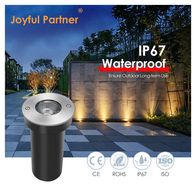 Lampu Tangga Terkubur IP65 Waterproof Aluminium AC100-240V COB LED 6W Dengan Kotak Pemasangan