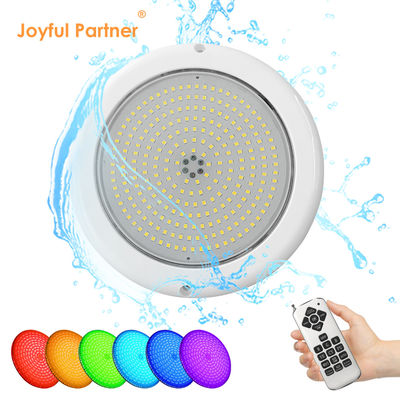 Lampu kolam renang LED Remote Perubahan warna 18W PAR56 IP68 Waterproof Wall Mounted