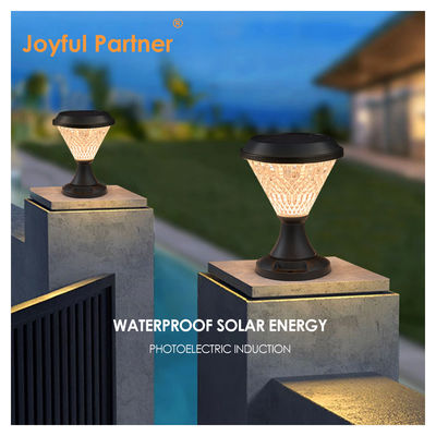 Daya Surya Energi Cahaya Square Bentuk Bulat DIA 200mm * 260mm RGB remote control untuk halaman