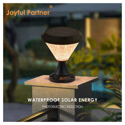 Outdoor Solar Power Garden Light ABS Material Epistar SMD DIA 245mm IP65 APP Dikendalikan Gaya Eropa