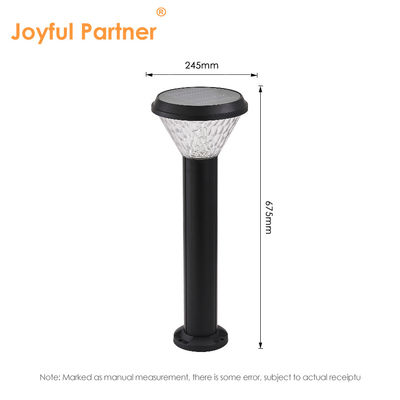 Lampu tiang rumput 2 Tahun PC ABS Rumah Jaminan IP65 Waterproof RGB Warna AUTO-ON / OFF Fungsi