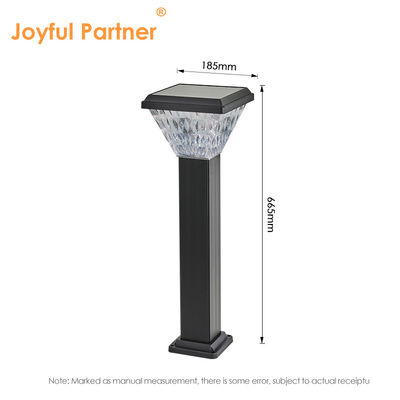 Lampu Surya Luar IP65 Waterproof Epistar 2835 Remote Control Cool Putih 2 Tahun Garansi Untuk In-Ground Spike Pathway
