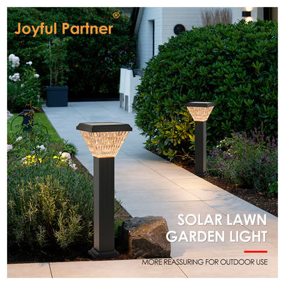 Lampu Surya Luar IP65 Waterproof Epistar 2835 Remote Control Cool Putih 2 Tahun Garansi Untuk In-Ground Spike Pathway
