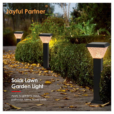 2024 LED Solar Outdoor Pathway Light IP65 Kecerahan Tinggi Putih RGB Warna dengan Panel Surya Pengisian Daya Surya