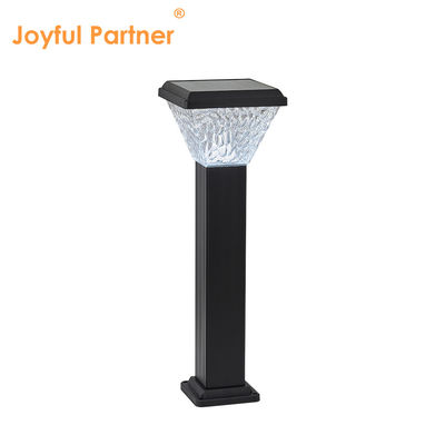 Outdoor LED Solar Lawn Light Baterai Kapasitas Besar ABS Bahan Aluminium Warna RGB Cocok Untuk Taman Taman