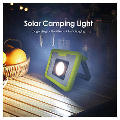 Portable Led Solar Camping Light 4W IP65 Waterproof SMD LED Cold White Rechargeable With BT Untuk Hiking Caming