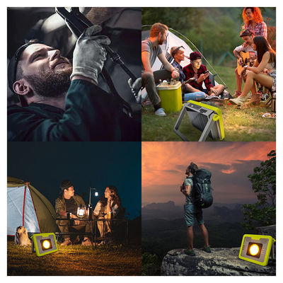 Lampu Camping Multifungsi 12000MAH Kapasitas Baterai Tinggi SMD 5054 LED Type-C Charging Port Dengan Bahan ABS