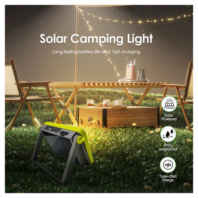 Lampu Camping yang dapat diisi ulang Super Bright SMD 5054 LED Type-C Charging Port untuk darurat di luar ruangan