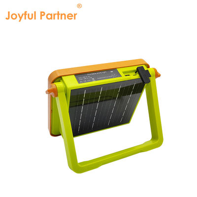 Portable Led Work Lampu Surya 7200mAh Baterai Isi ulang 5054 Epistar Led IP65 Waterproof Dengan Kecerahan Stepless