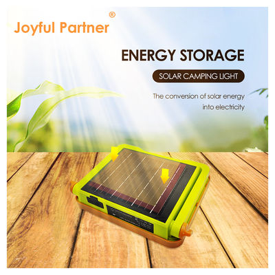 Portable Led Work Lampu Surya 7200mAh Baterai Isi ulang 5054 Epistar Led IP65 Waterproof Dengan Kecerahan Stepless