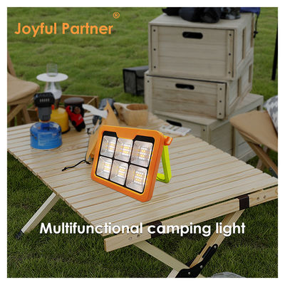 Portable Led Work Lampu Surya 7200mAh Baterai Isi ulang 5054 Epistar Led IP65 Waterproof Dengan Kecerahan Stepless
