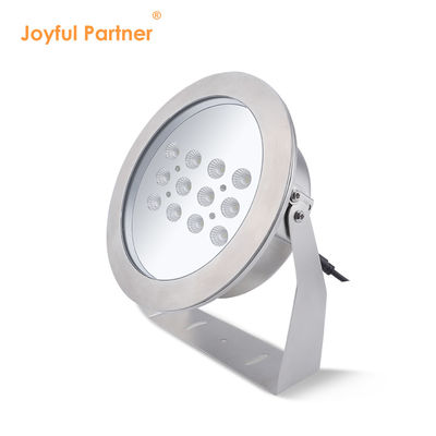 Lampu bawah air Air Air mancur IP68 RGB Teknik Luminaire DMX 512 DC 24v SS 316L