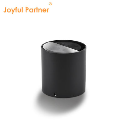 Langit-langit luar ruangan Indoor IP65 8w Bentuk silinder yang dipasang di permukaan dingin putih 4000K LED Uplights Sertifikat CE ROHS