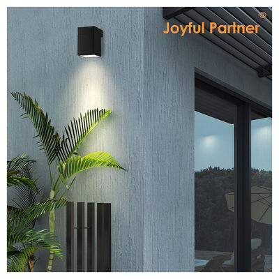 Outdoor Indoor Wall Led Light Square 8W DC 24v Warm White SMD LED Casting Aluminium Housing Multifungsi Sudut Balok